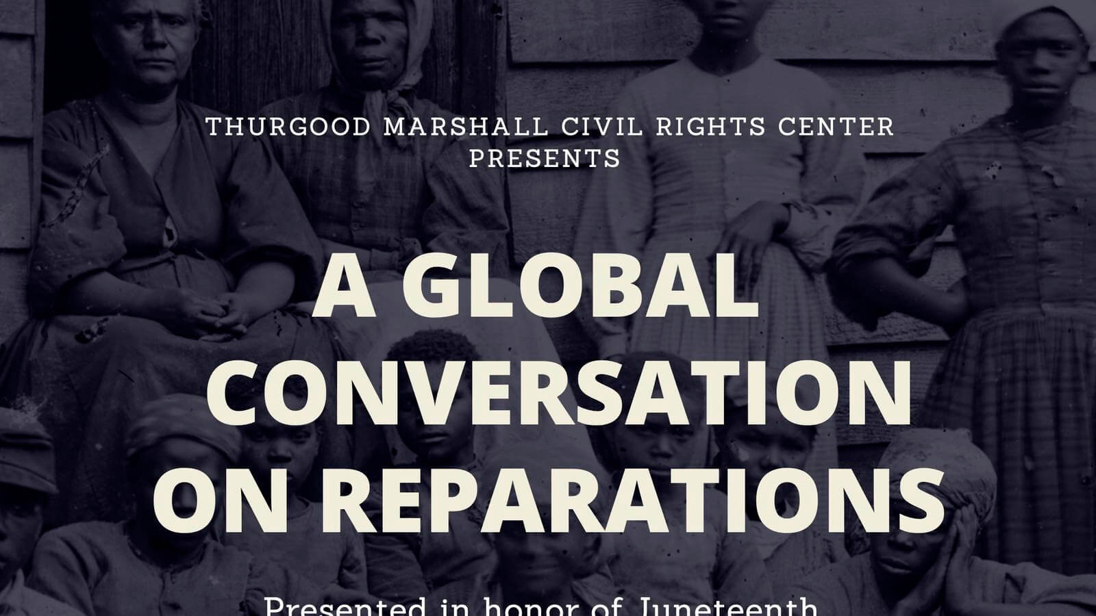 A Global Conversation On Reparations