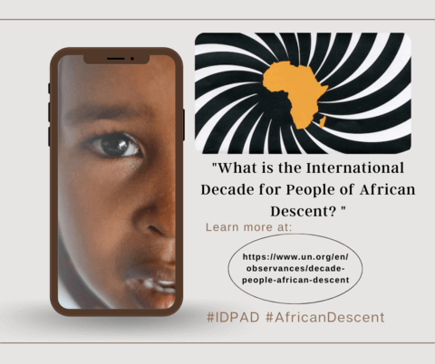 What is the International Decade for People of African Descent?